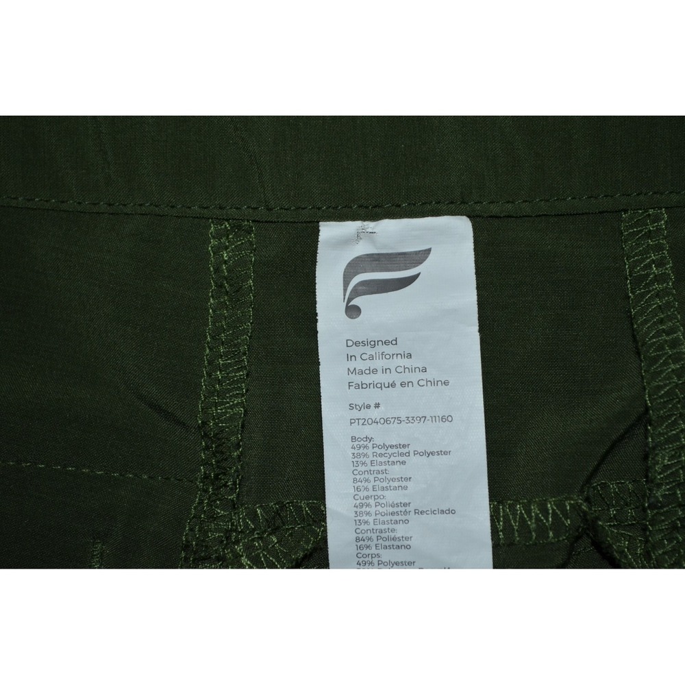 Fabletics Mens The Only Pants Olive Green Stretch Athletic Chino XL x 27" - Picture 3 of 12